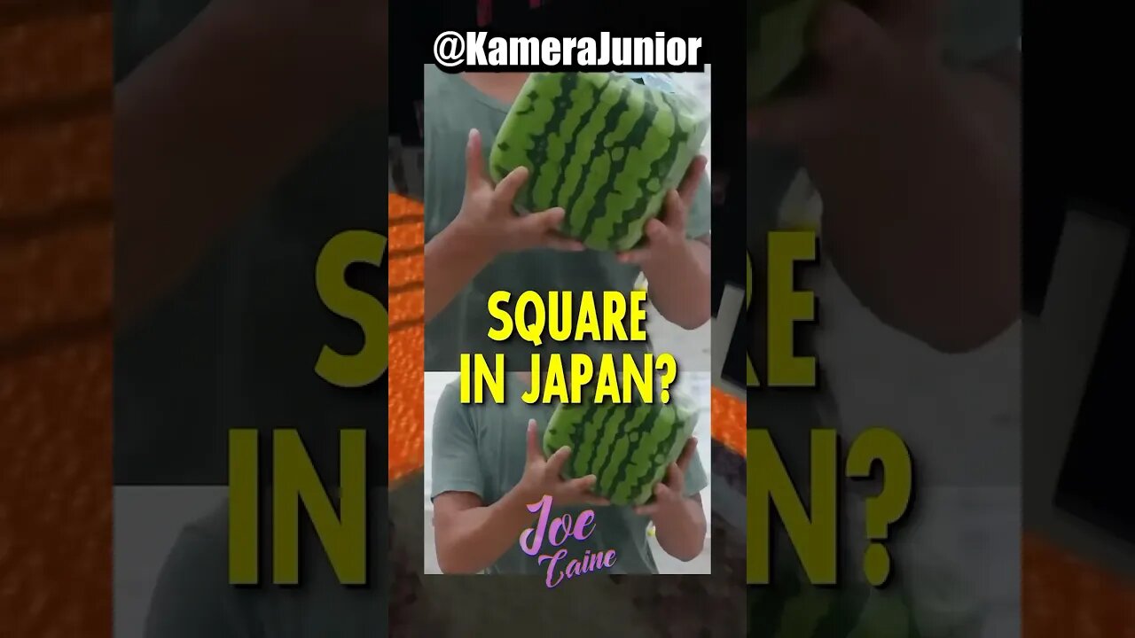 Japan Has Square Water Melons? 🍉