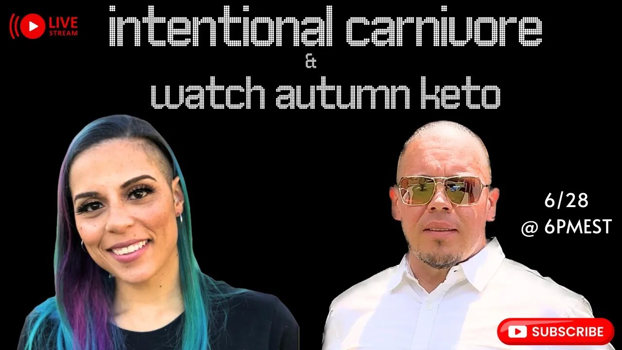 Carnivore Live w/ @watchautumnketo & @IntentionalCarnivore #carnivorediet #keto #weightloss