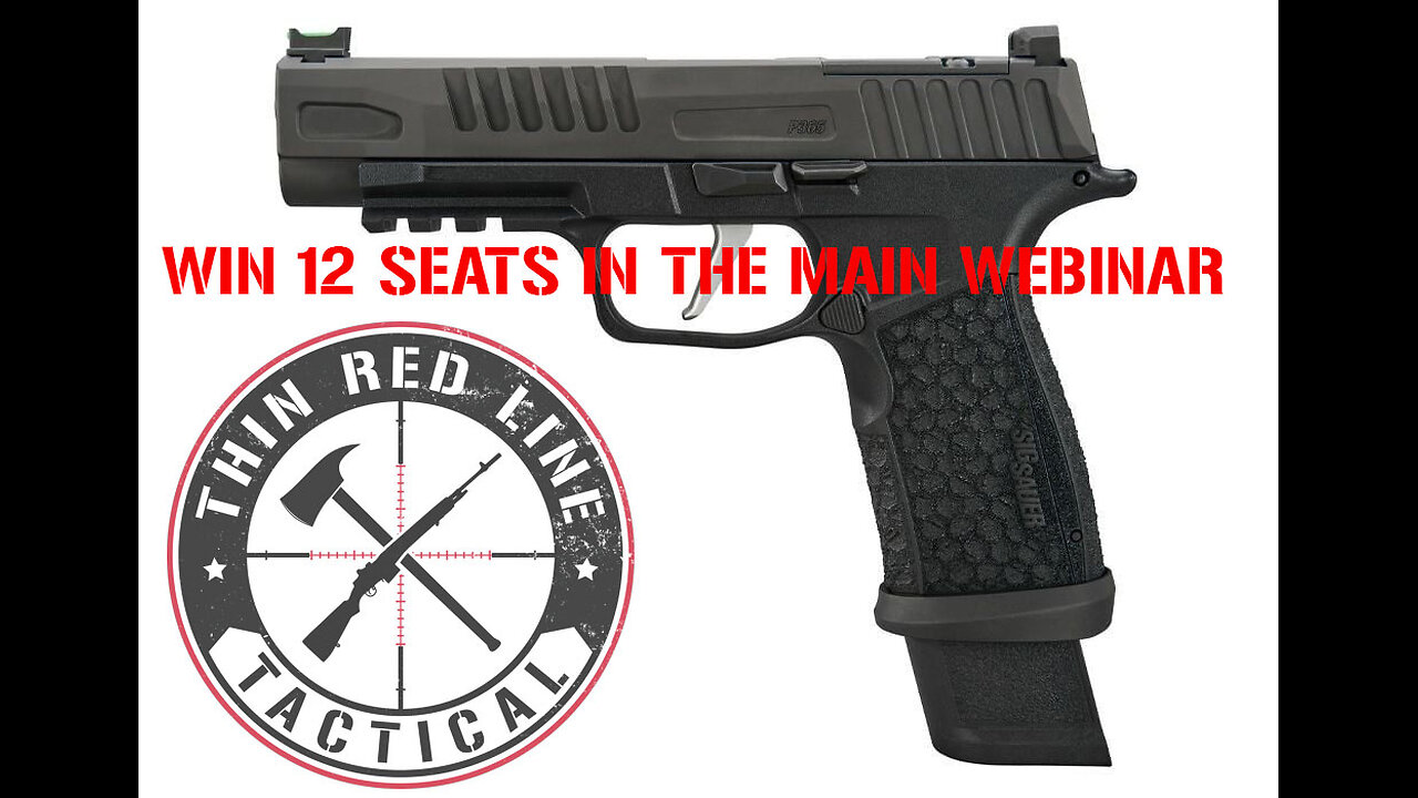 Sig Sauer P365 Fuse MINI #1 FOR 12 SEATS IN THE MAIN WEBINAR