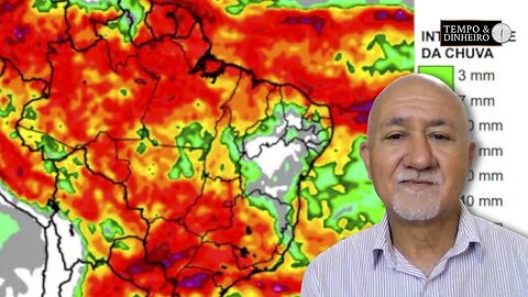 Continuam Chuvas no MATOPIBA e Sem Chuvas na Região Sul e SP.