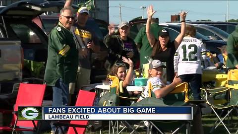 Tailgaters have high hopes for the Packers' 100th Season