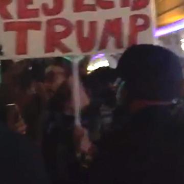LAX Protest Draws Many