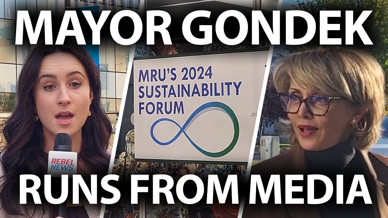 Calgary Mayor Jyoti Gondek tries to dodge questions at Sustainability Forum