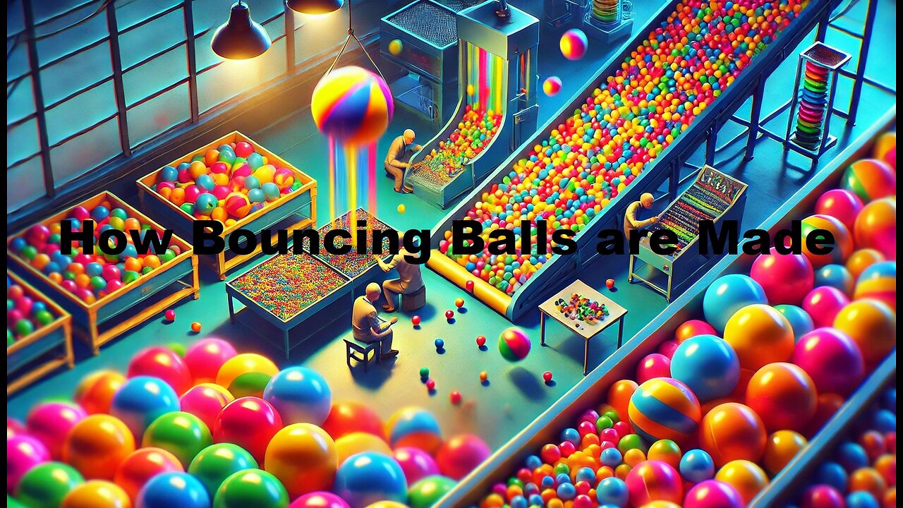 How Bouncing Balls are Made!😱🤯