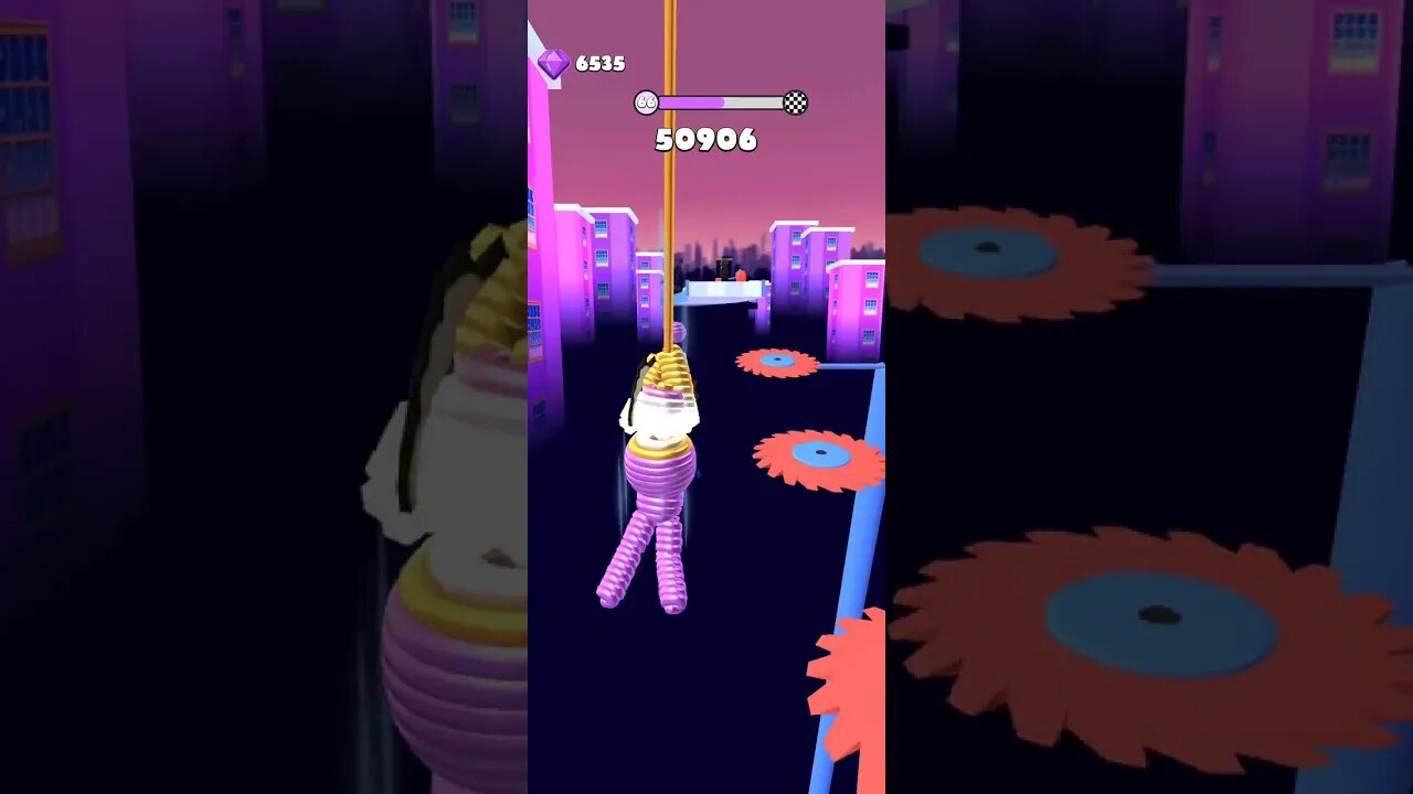 Rope Man Run Level 66