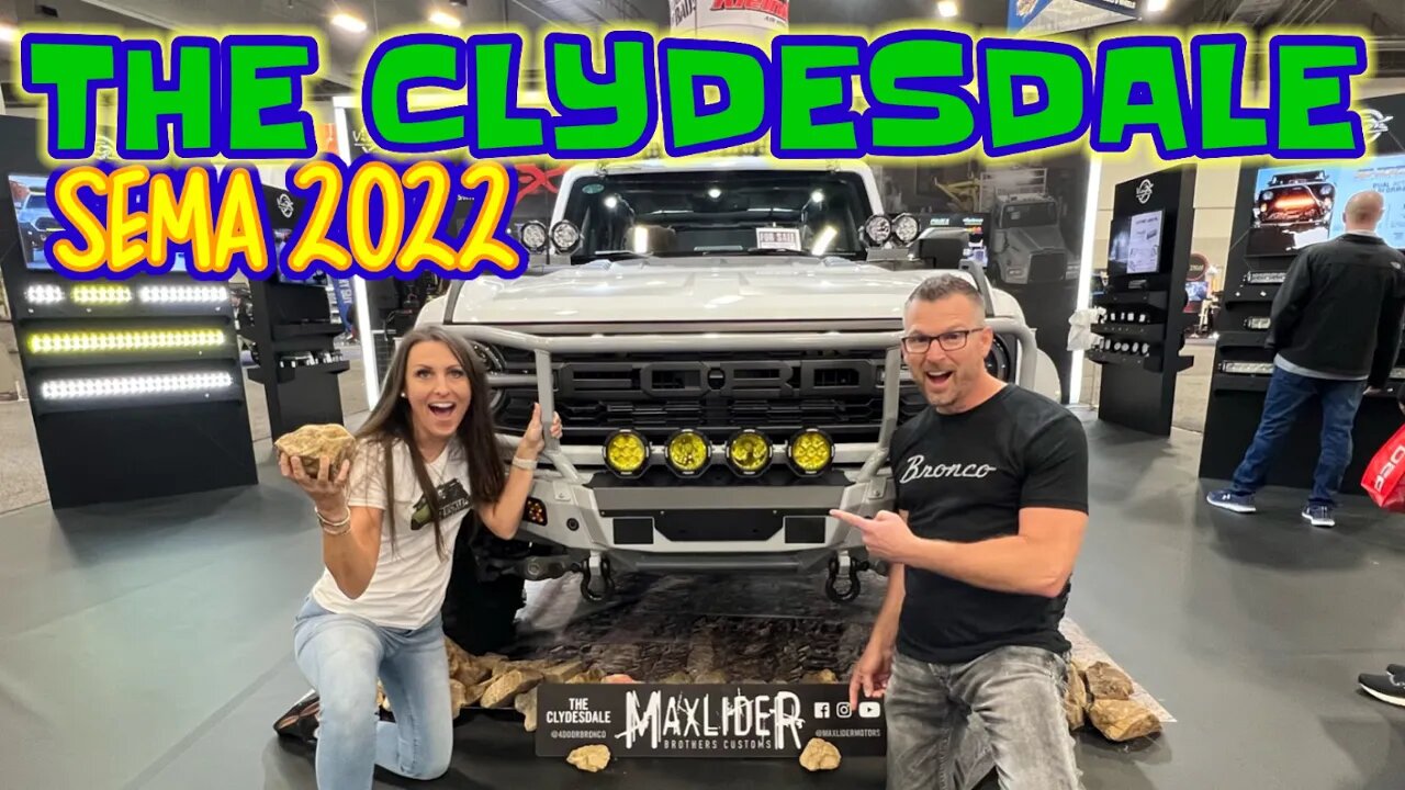 The NEW Clydesdale Package for Ford Bronco | SEMA 2022