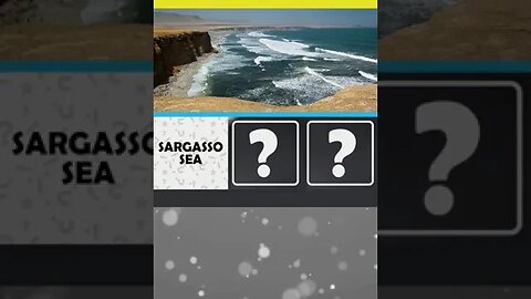 What is the only sea without any coasts? #shorts #trivia #geography #sea #coast #brainzonegames