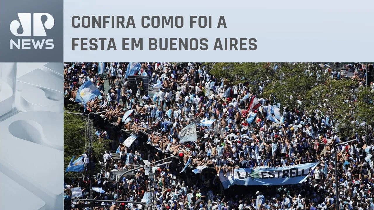 Argentina decreta feriado para receber jogadores campeões mundiais no Catar