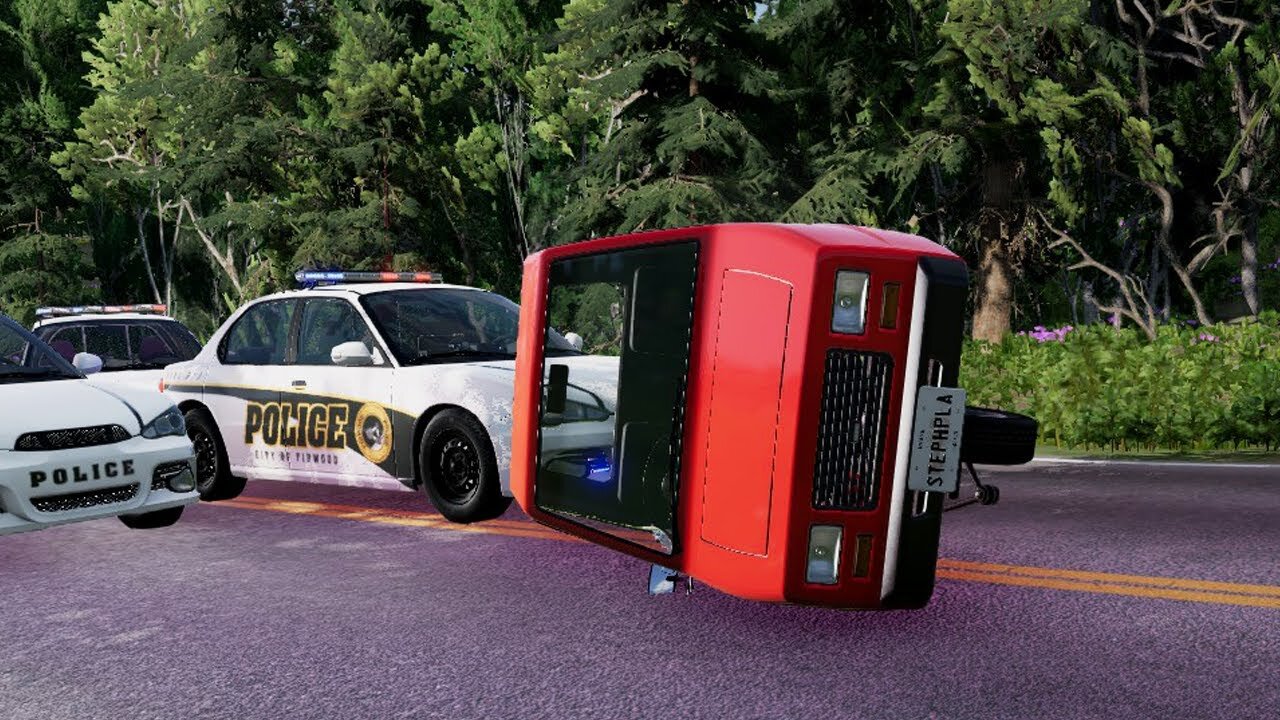 Can I Escape From The Cops In A Three Wheeled Vehicle in BeamNG?