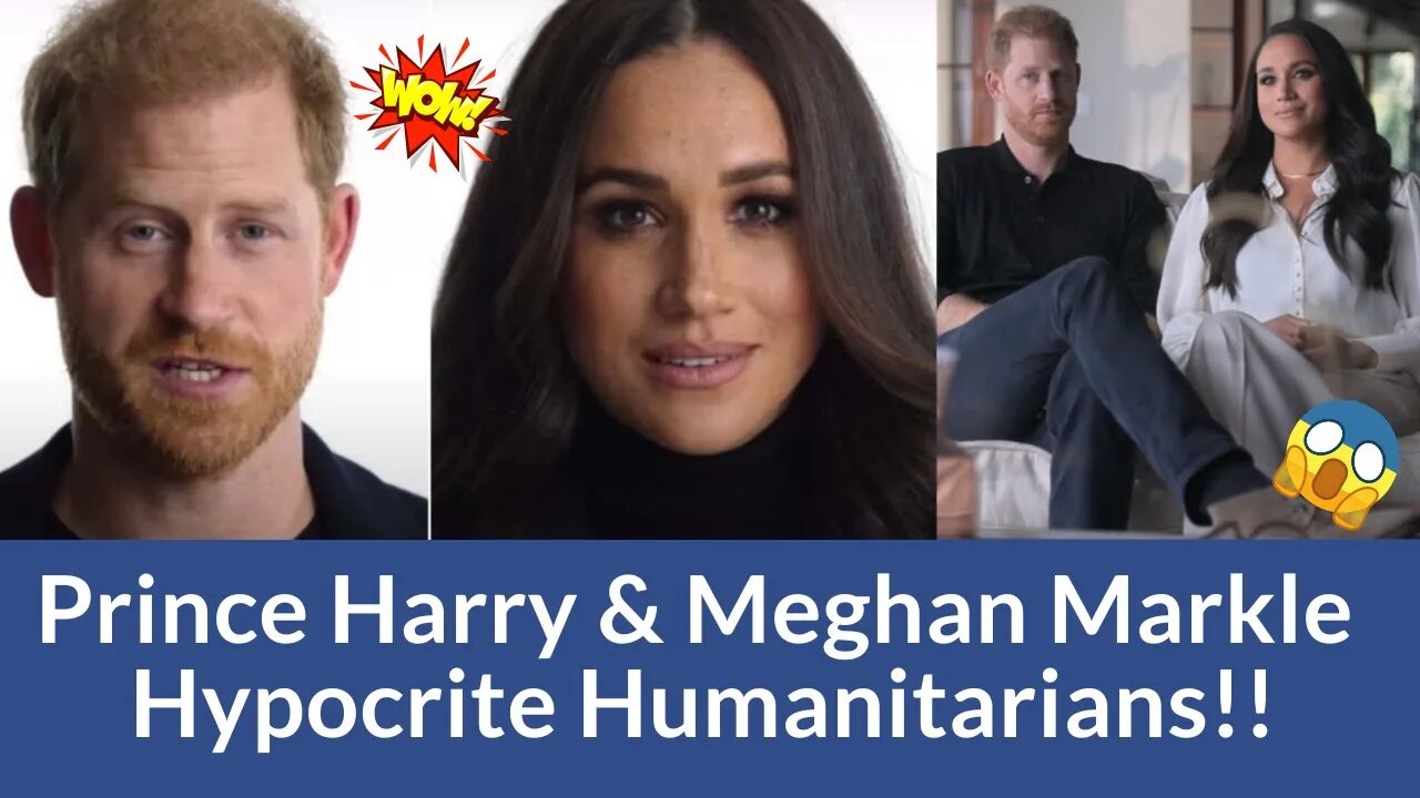 Prince Harry & Meghan Markle Hypocrite Humanitarians and Royal Updates!