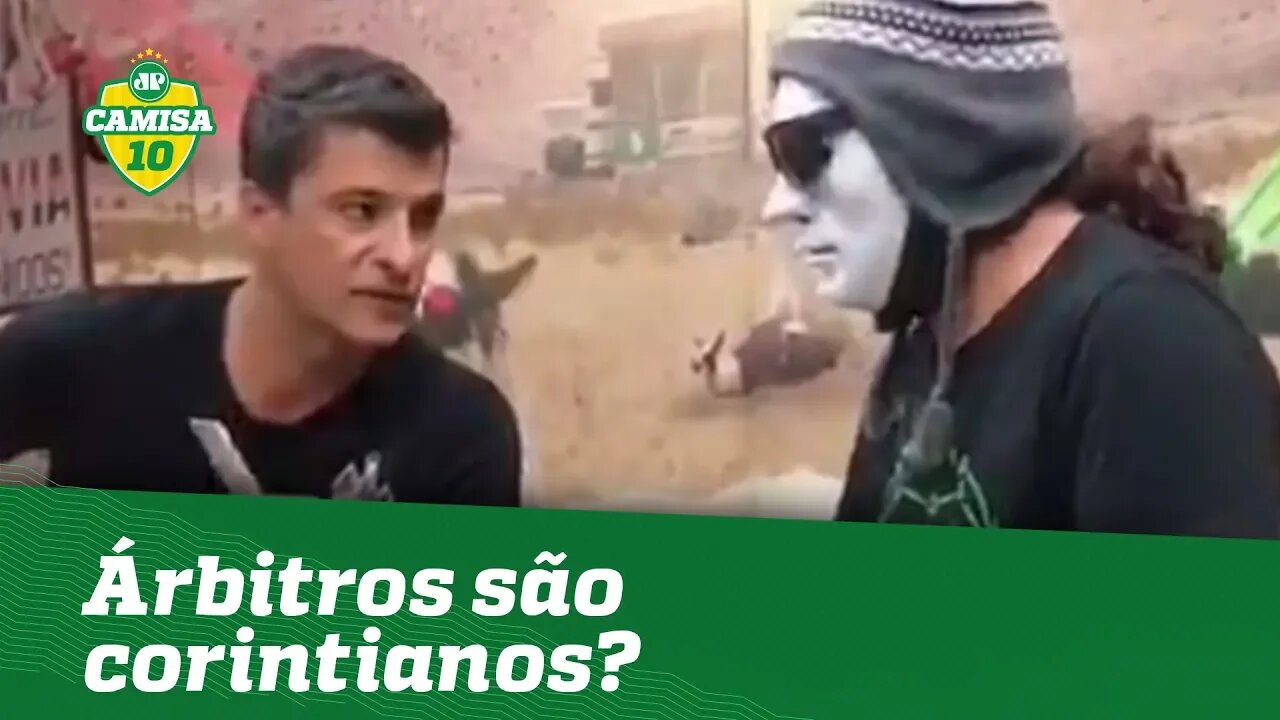 Árbitros são corintianos? Sandro Meira Ricci dá MELHOR resposta!