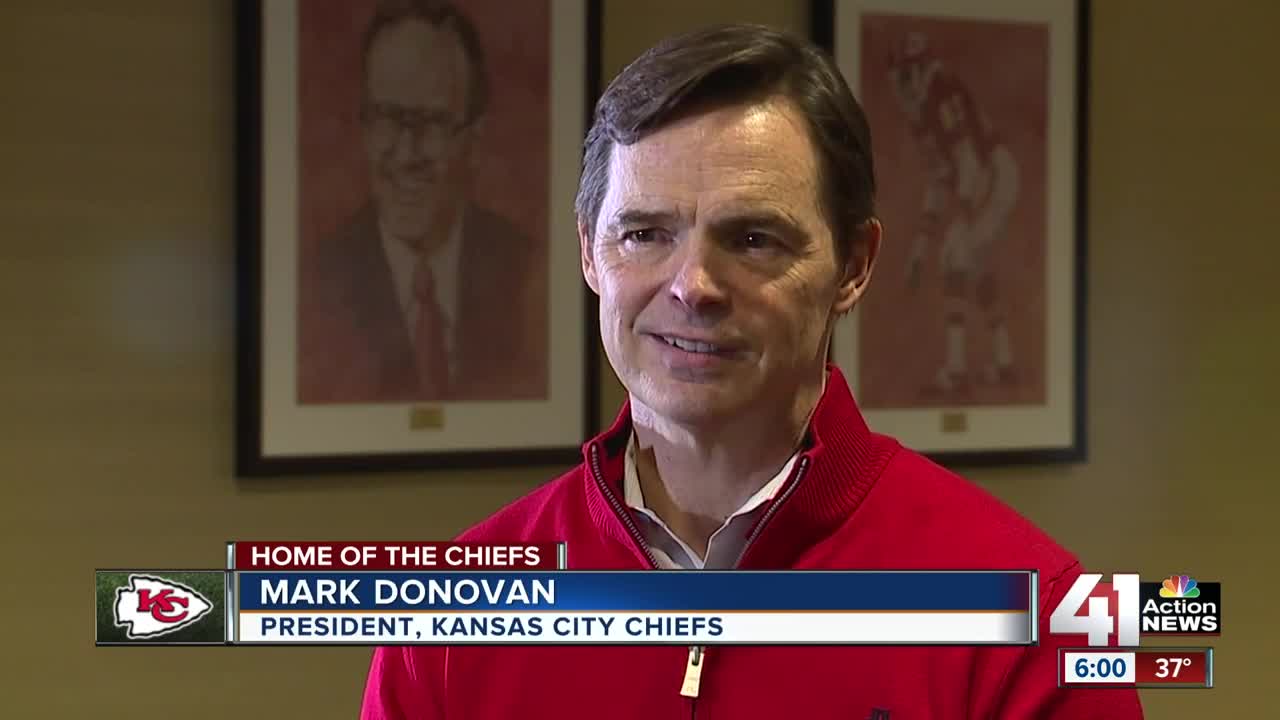 Chiefs president Mark Donovan: ‘We’re looking forward to making more history’