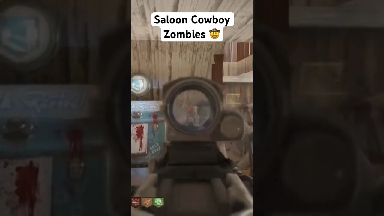 Saloon Zombies 🤠 “Full Gameplay On Channel” #gaming #callofduty #firstpersonshooter #zombiesurvival