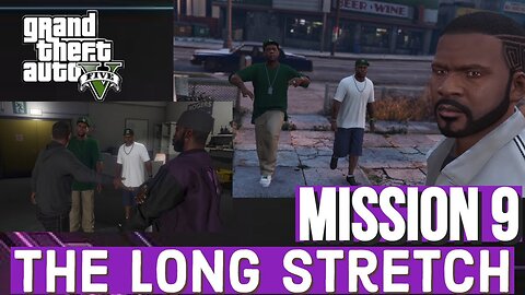 Grand theft auto 5 PS5 gameplay Walkthrough Mission The Long Stretch