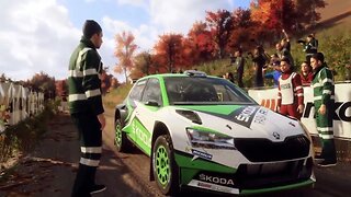 DiRT Rally 2 - Fabia Flies Through Hancock Creek Burst