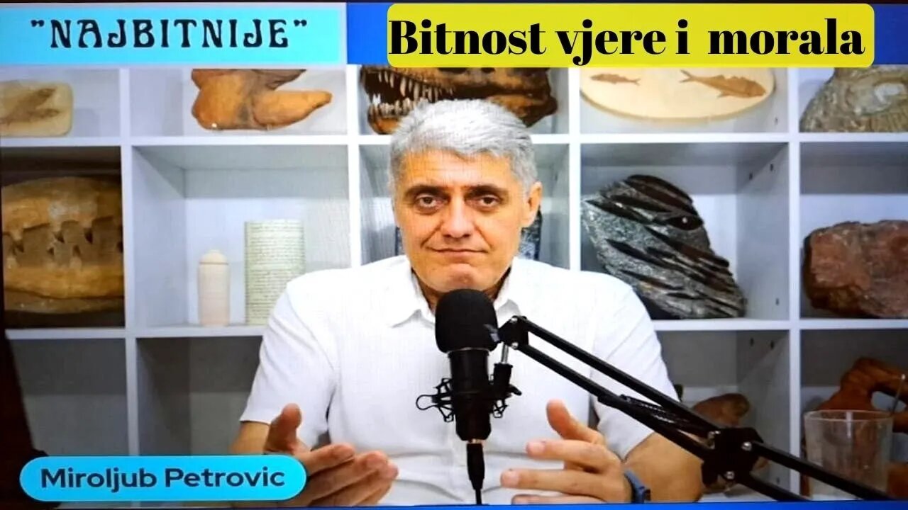 Bitnost vjere i morala u porodici i društvu, sa Miroljubom Petrovićem