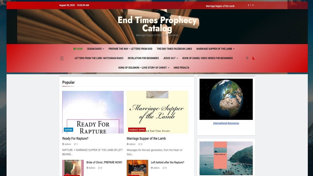 Jesus 24/7 Episode #189: End Times Prophecy Catalog Tutorial