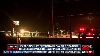 Explosion at Buttonwillow gas station