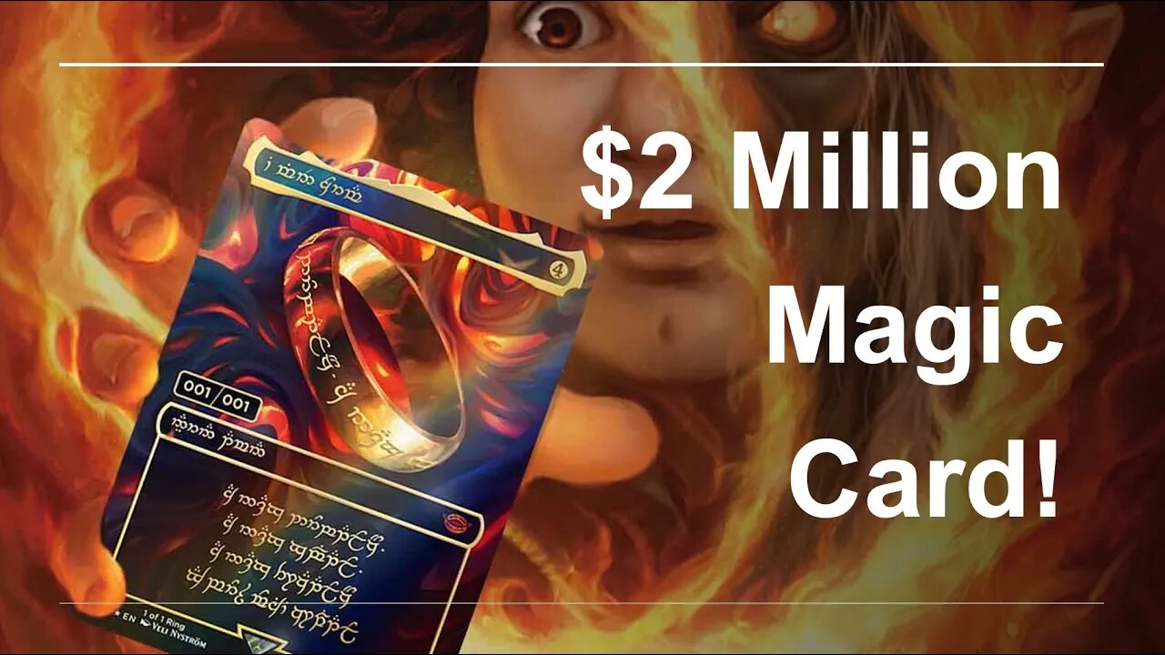 The One Ring Has Been Found!