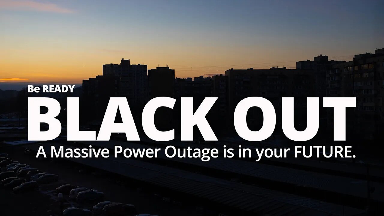 Be ready, A MASSIVE POWER OUTAGE is coming | STAY IN POWER EcoFlow.