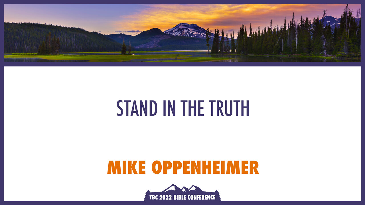 Stand in the Truth - Mike Oppenheimer