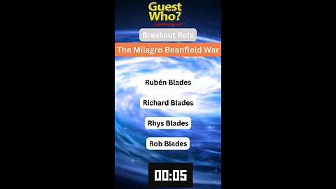 Guest Who #72 Quiz, Info, Facts and a Quote! | The Milagro Beanfield War