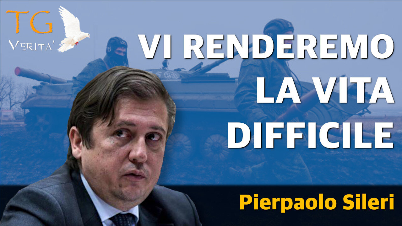 TG Verità - 27 gennaio 2022 - Sileri persecutore dei cittadini:" Vi renderemo la vita difficile!"