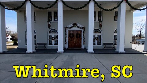 I'm visiting every town in SC - Whitmire, South Carolina