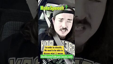 #WhatIsHateSpeech (?) w/ #daamnkam of @daamntalk5153 - #dontjustøbey - #dtdjø -