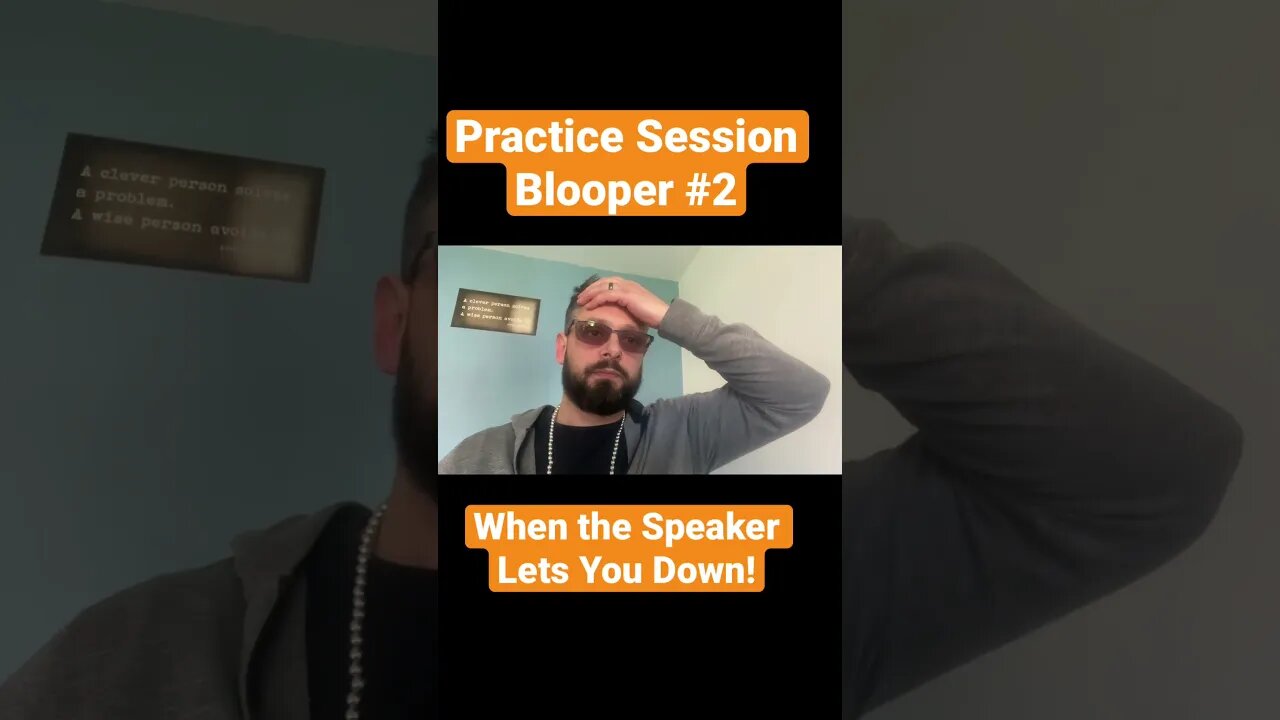 Practice Session Blooper Number 2 #hiphop #trap #drill #grime #rap