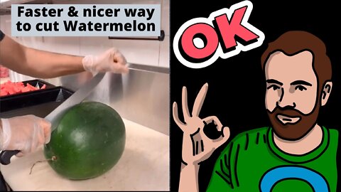 DIY Food | Quick Sliced Watermelon