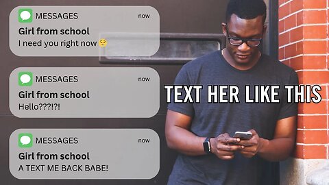 How to Text GIRLS Like a BADASS | 99.9% of Girls LOVE This | Looksmaxxing
