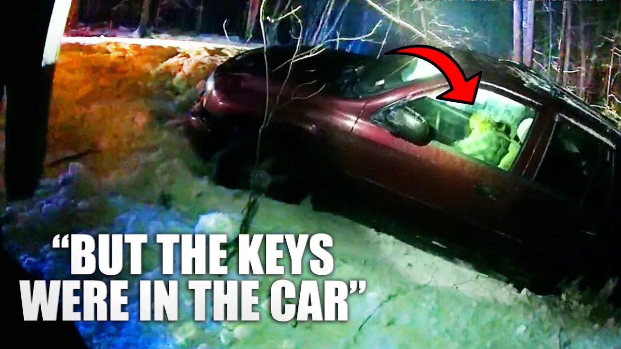 She Saw Keys Were Left Inside a Random Car So She Stole It