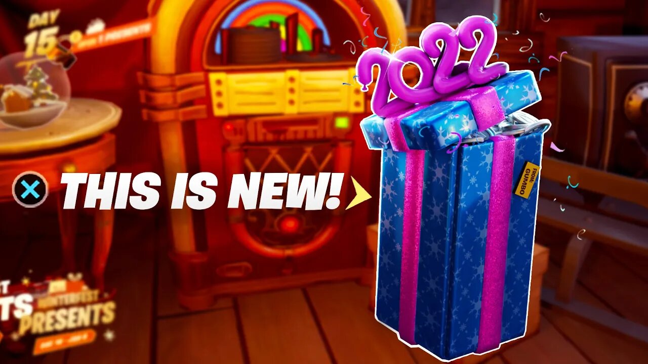 15th SECRET PRESENT in Fortnite WINTERFEST!