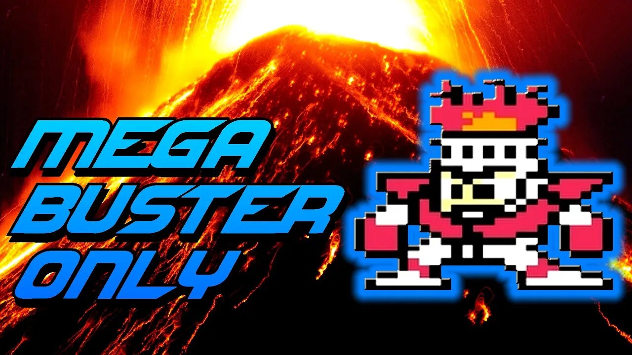 Megaman 1 gameplay Fireman buster only