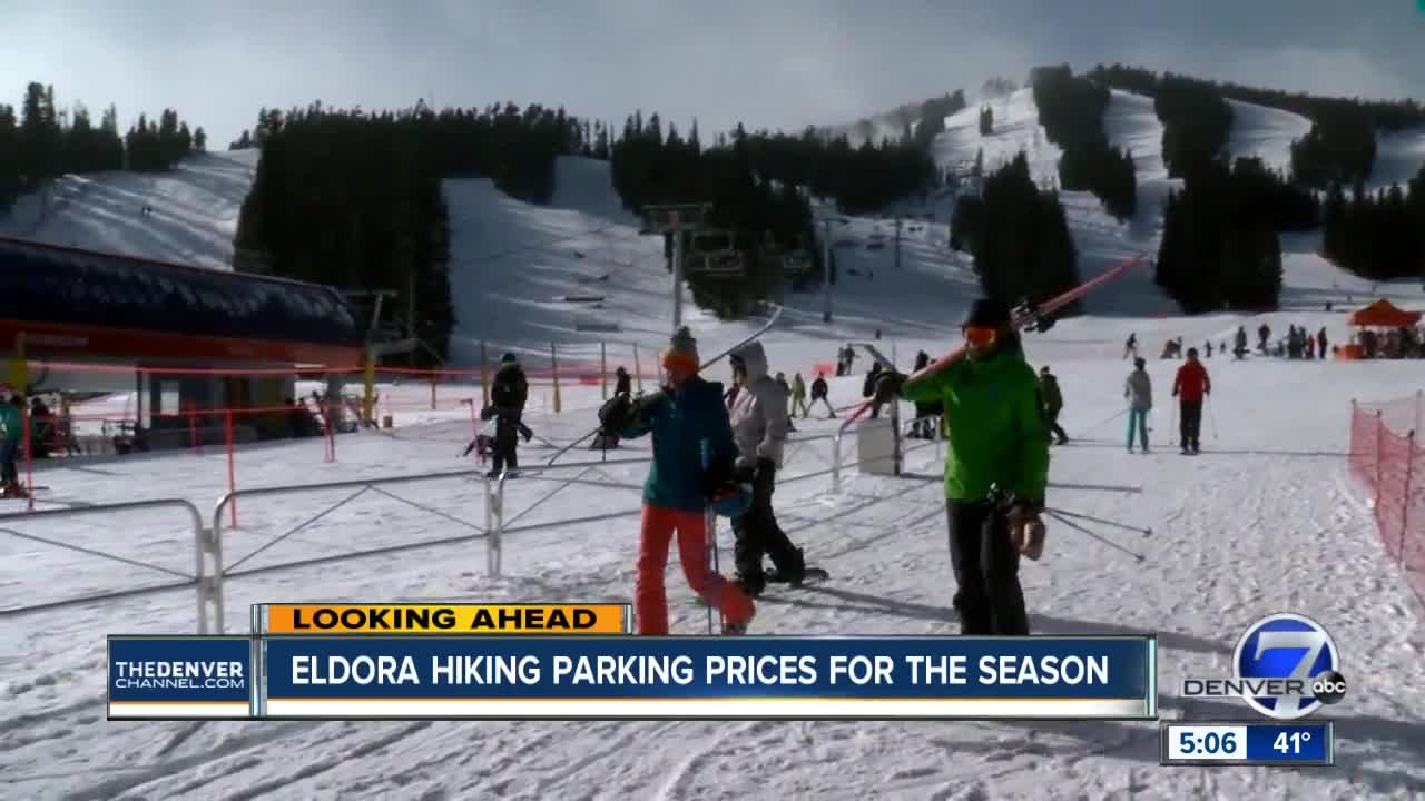 Eldora to start charging parking fees on peak days for cars with 2 or less passengers