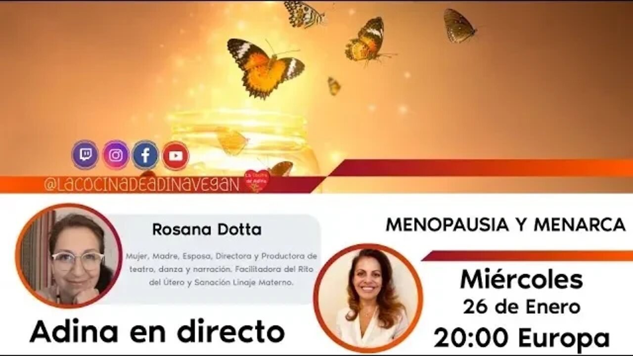 Rosana Dotta: Menopausia y Menarca | Mujeres en Menopausia