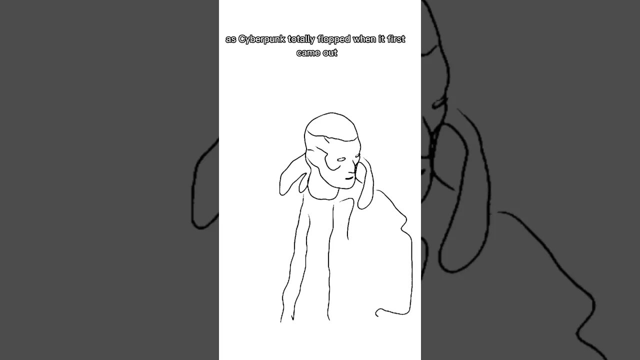 Cyberpunk Breaks Records & Makes Comeback!! Drawing #cyberpunk2077