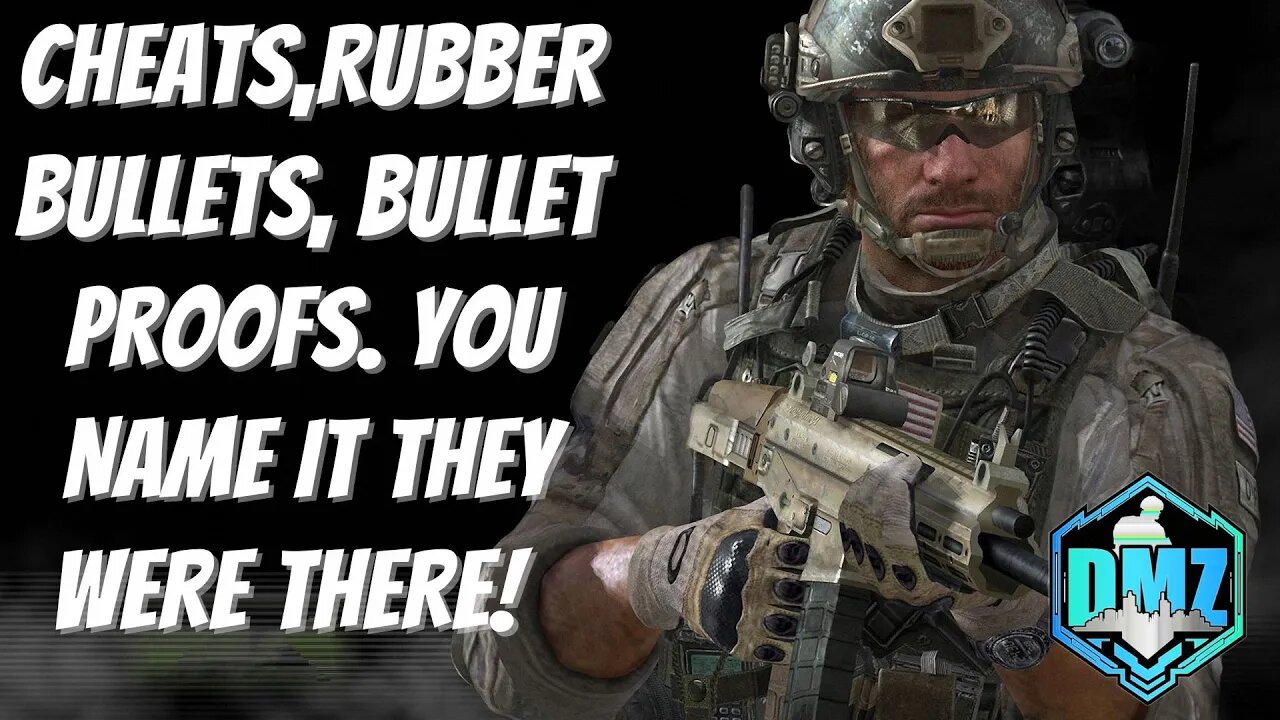 CHEATS, BULLET PROOFS, RUBBER BULLETS. THEY WERE ALL HERE TODAY IN MW2!