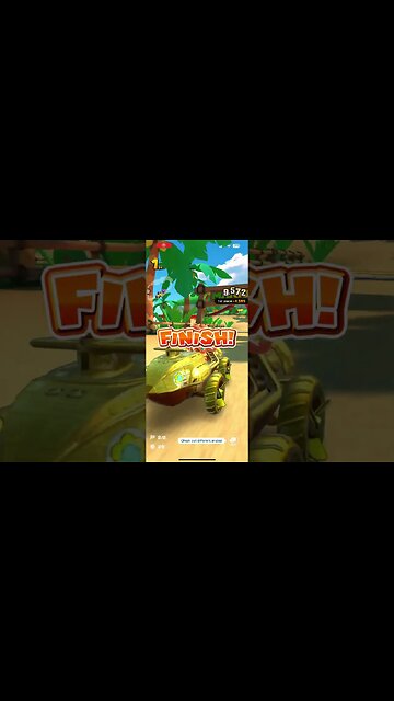 Mario Kart Tour - Gold Driver Gameplay (Sunshine Tour Gift Reward Kart)