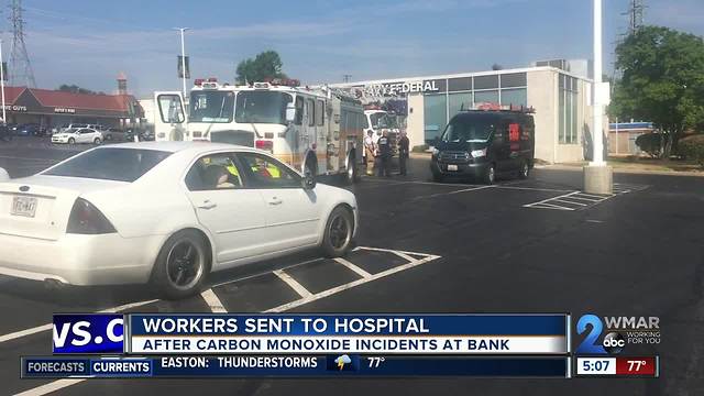 12 construction workers sent to hospital after carbon monoxide incident at bank