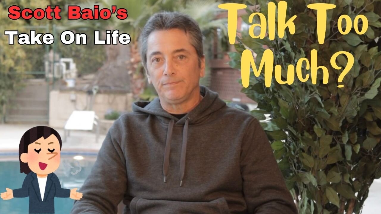 Scott Baio's Take On Life - Talk Too Much?#chachi #happydays #charlesincharge #zapped