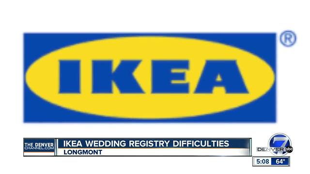 Newlyweds: IKEA refuses to help with flawed gift registry