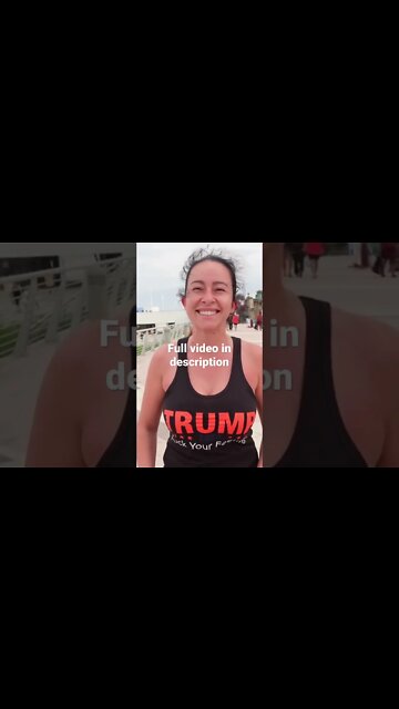 BASED AF Proud Trump supporter found in Daytona Beach (from 2020)