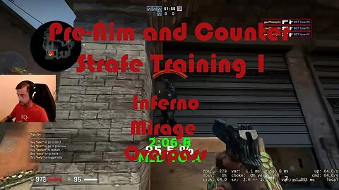 Pre Aim Training 1 - Inferno, Mirage, Overpass