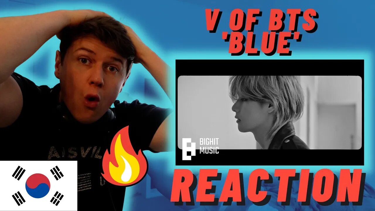 🇰🇷V 'Blue' Official MV - IRISH REACTION - BTS IS THE BEST