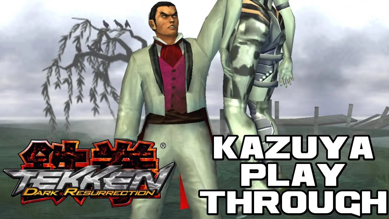 Tekken: Dark Resurrection - Kazuya Playthrough - Sony PSP 😎Benjamillion