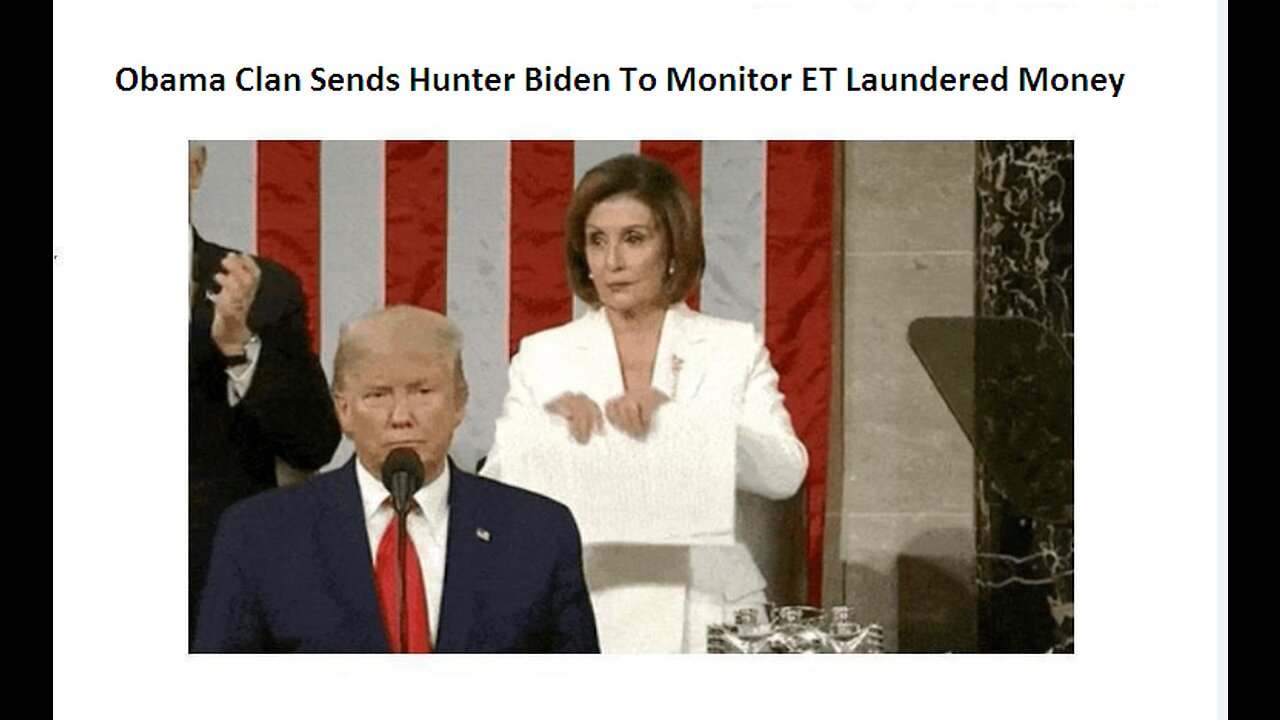 Entro To Greys Part 4-Obamas Clan Sends Hunter To Monitor Luandered Money