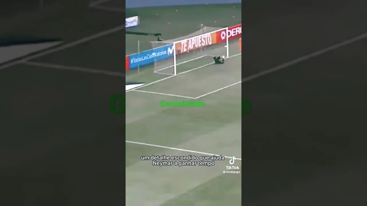 #neymar PÊNALTI COM GENIALIDADE #shorts