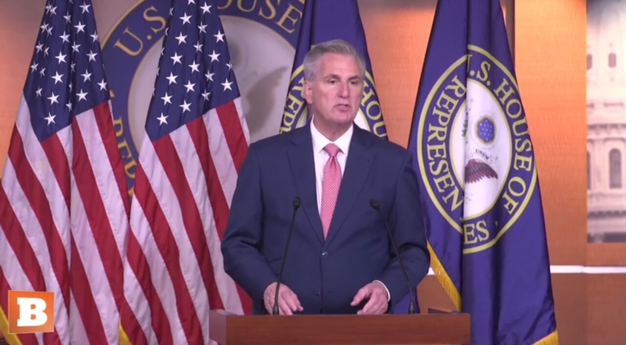 LIVE: Kevin McCarthy holding press conference...